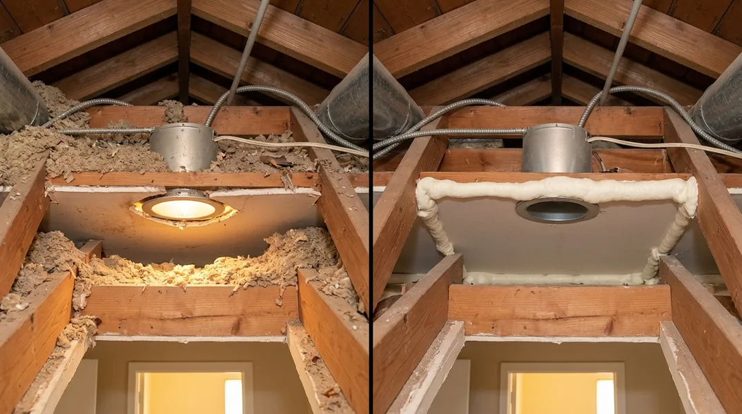 Result spray foam insulation in El Paso - El Paso Spray Foam Insulation